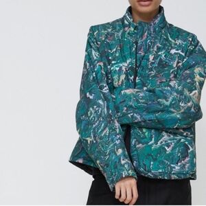 Y-3 Green Utility Jacket Lightweight Modern Design